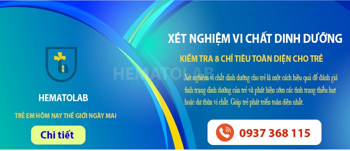 Xét nghiệm vi chất dinh dưỡng