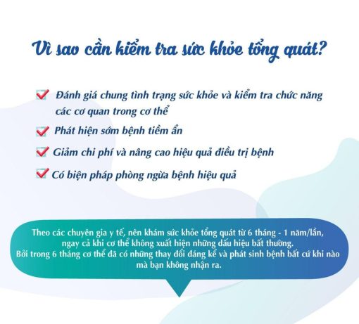 Gói xét nghiệm tổng quát tại nhà